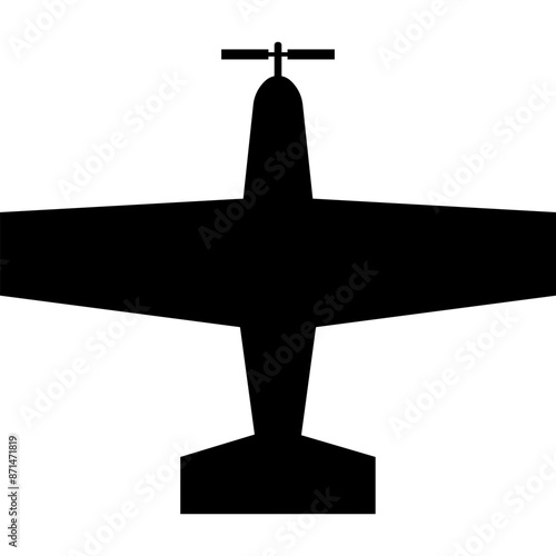 Travel Airplane. Plane Icon