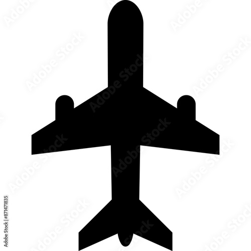 Travel Airplane. Plane Icon