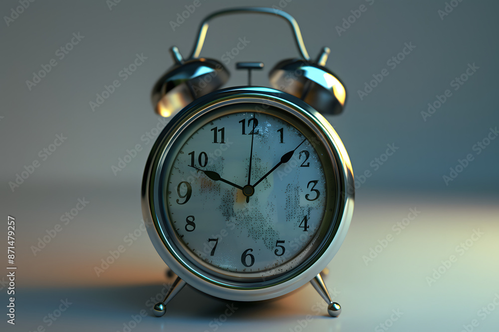 Naklejka premium &nbsp;a classical analog alarm clock
