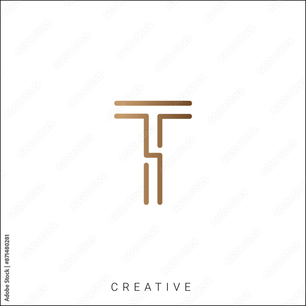 T Creative Latter Logo Design. By Custom Branding Logo. Creative Logo Design. Logo Template. Vector illustration. Modern Design. Monogram Design T Creative Latter Logo Design. By Custom Branding Logo. Creative Logo Design. Logo Template. Vector illustration. Modern Design. Monogram Design