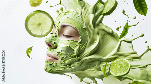 Revitalize Your Skin with Lime Extract: Lime Infused Vitality Mask for Radiant Glow photo