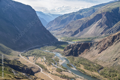 Katu-Yaryk Gorge in Altai