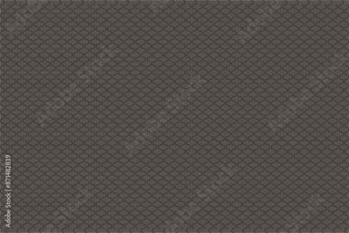 Wallpaper Mural Seamless pattern. black outline. Vertical wave of a chessboard on a dark gray background. Flyer background design, advertising background, fabric, clothing, texture, textile pattern. Torontodigital.ca