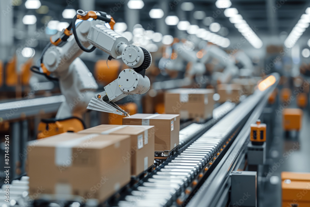 custom made wallpaper toronto digitalArtificial intelligence robots sort goods