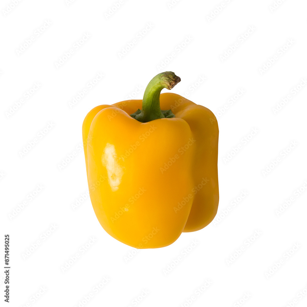 yellow bell peppers isolated on a white background. Vegetarian food. Pepper for salads. Vegetarian, raw food yellow bell peppers isolated on a white background. Vegetarian food. Pepper for salads. Vegetarian, raw food