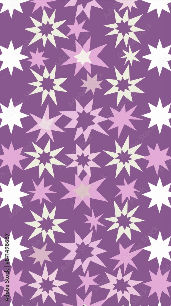 Purple And White Star Pattern Wallpaper Purple And White Star Pattern Wallpaper
