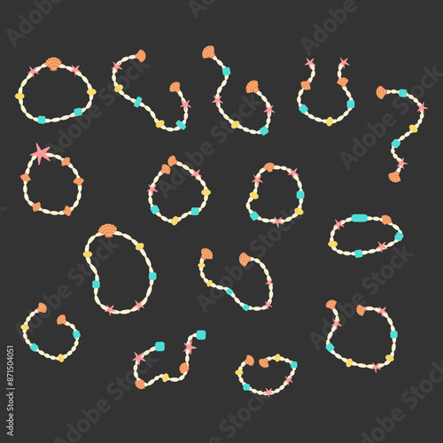 Colorful Shell Bracelet