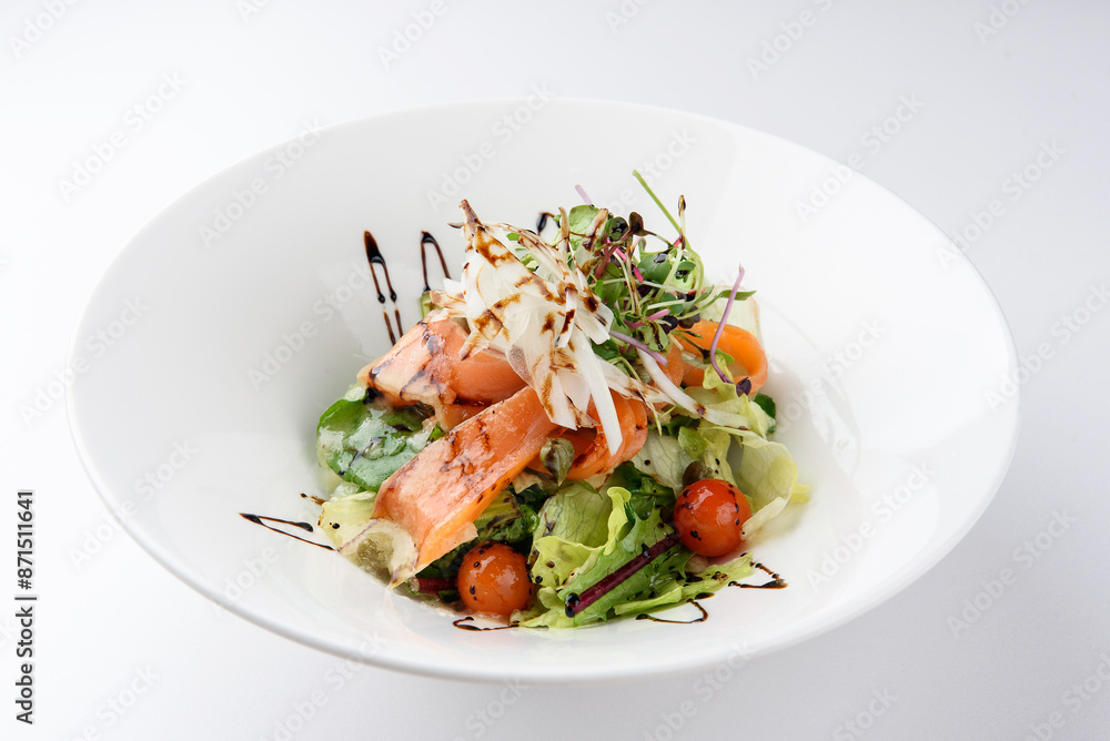 Italian restaurant pizza risotto pasta salad plate Italian restaurant pizza risotto pasta salad plate