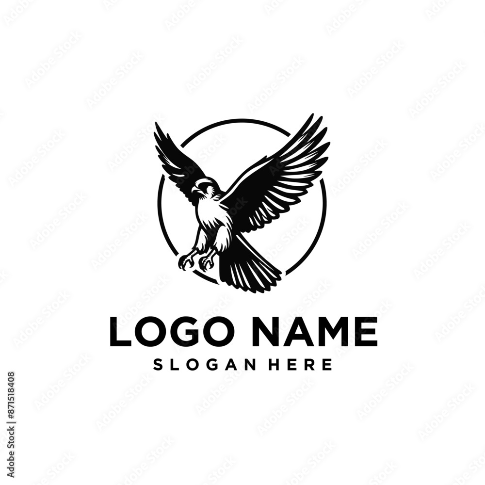 Obraz premium Hawk Logo