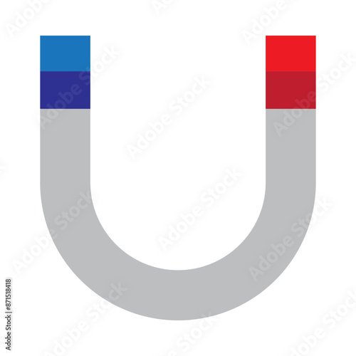 Magnet Vector Flat Icon Design