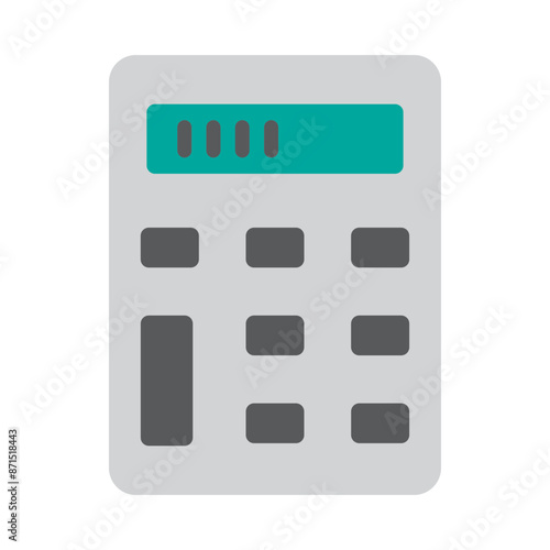 Calculator Vector Flat Icon Design