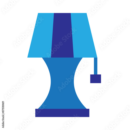 Lamp Vector Flat Icon Design