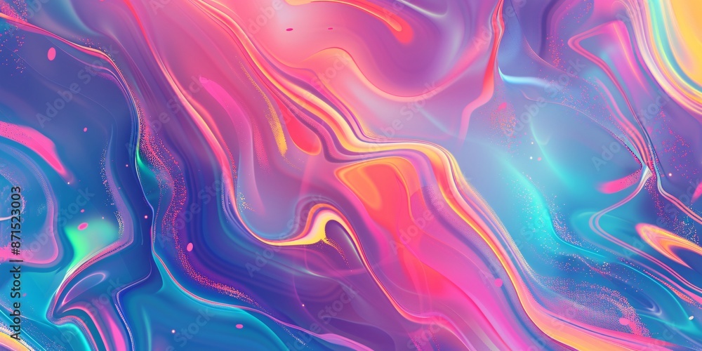 Abstract Swirling Colors Abstract Swirling Colors