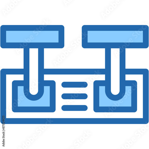 Vector Icon Control Lever, Machine, Pilot, Aviation, Transportation, Airplane photo