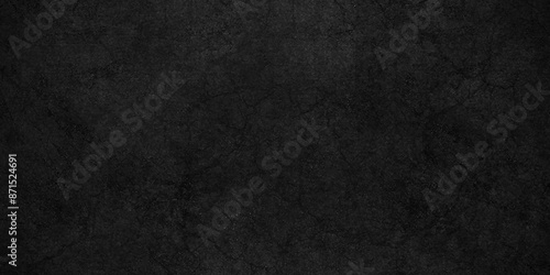 Black texture chalk board and black board background. stone concrete texture grunge backdrop background anthracite panorama. Panorama dark grey black slate background or texture