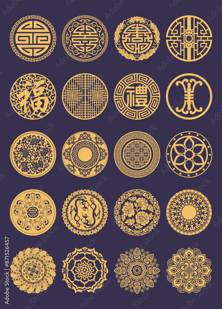 Chinese traditional circular pattern C.eps Chinese traditional circular pattern C.eps