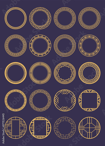 Chinese traditional circular pattern A.eps