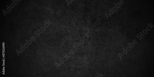 Dark black limestone concrete texture grunge backdrop background anthracite. Panorama dark grey black slate background or texture. Black texture chalk board and black board background.