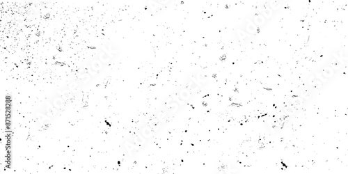 Black grainy texture isolated on transparent background.  Vintage background and backdrop. Grunge design elements. Abstract vector noise. Small particles of debris and dust. 