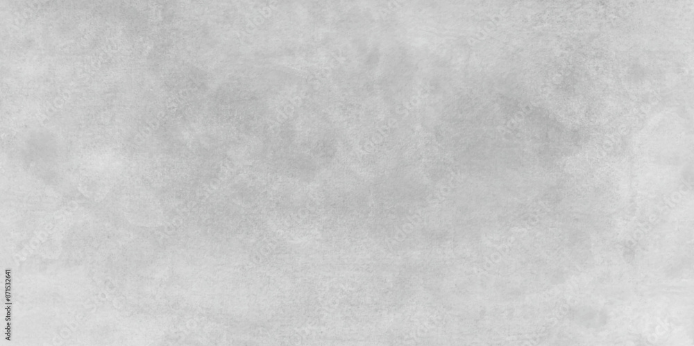 Fototapeta premium White stone marble concrete wall grunge for texture backdrop background. Old grunge textures with scratches and cracks. White painted cement wall, modern grey paint limestone texture background.
