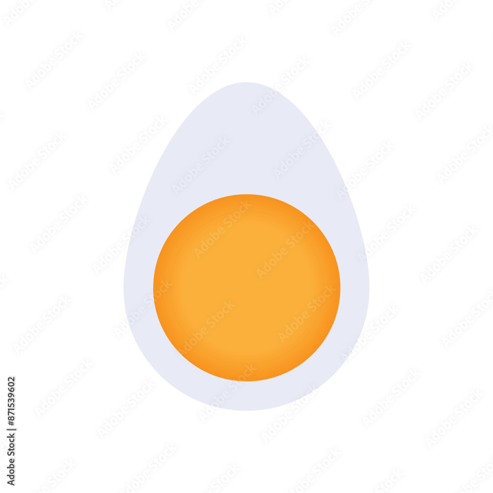 Egg Protein Icon. Food Ingredients Symbol. Egg Protein Icon. Food Ingredients Symbol.