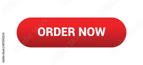 Order Now: Red Button Transparent PNG - High Quality Graphics