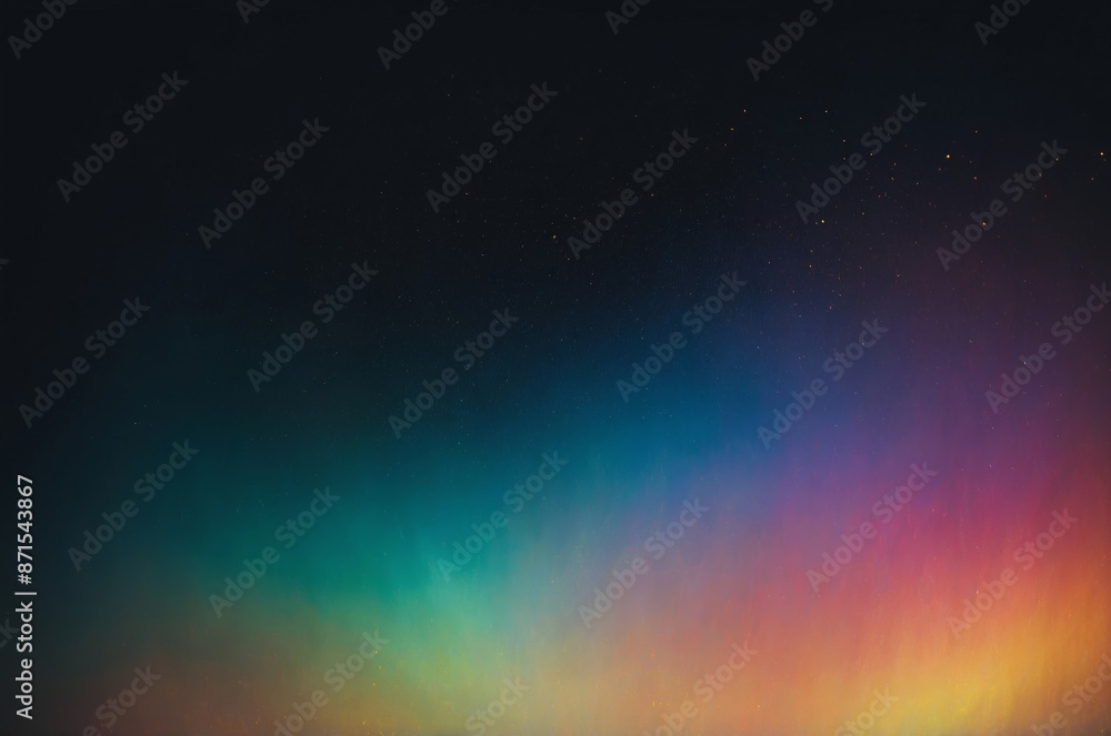 Dark night sky background with vibrant gradient colors and scattered stars Dark night sky background with vibrant gradient colors and scattered stars