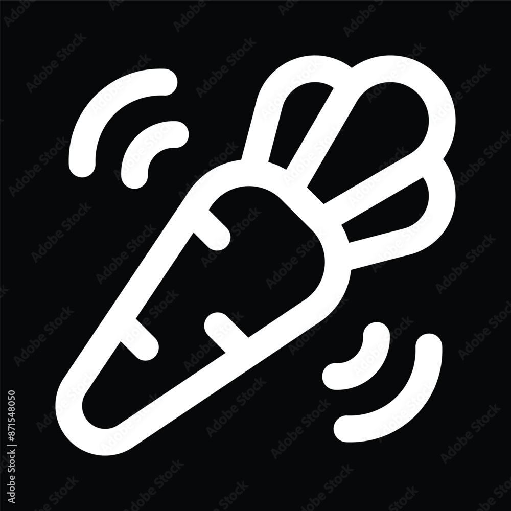 Black Cat with White Mask Icon Black Cat with White Mask Icon