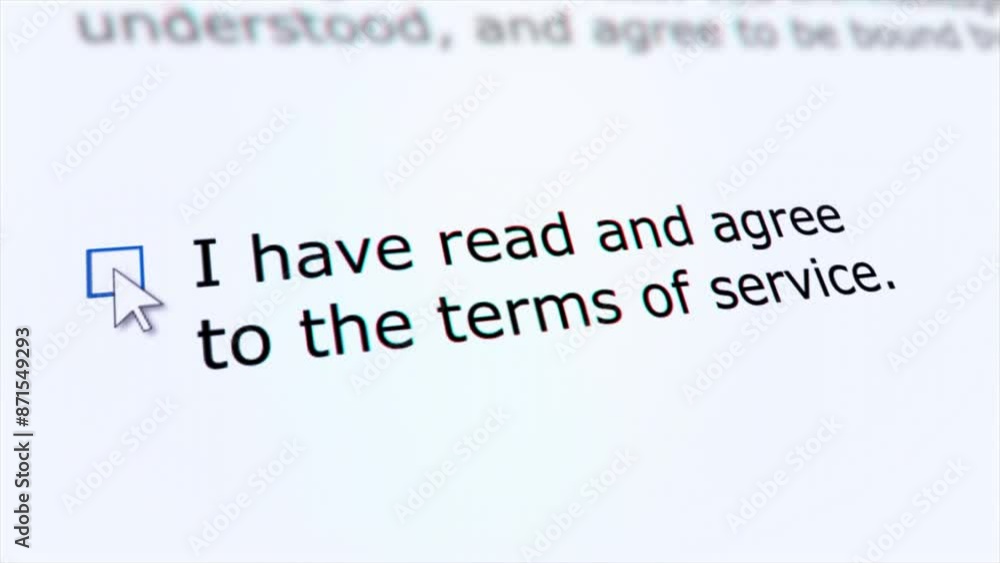 I have read and agree to the terms of service Checkbox Mouse Cursor Clicking I have read and agree to the terms of service Checkbox Mouse Cursor Clicking