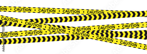 Police Line Illustration