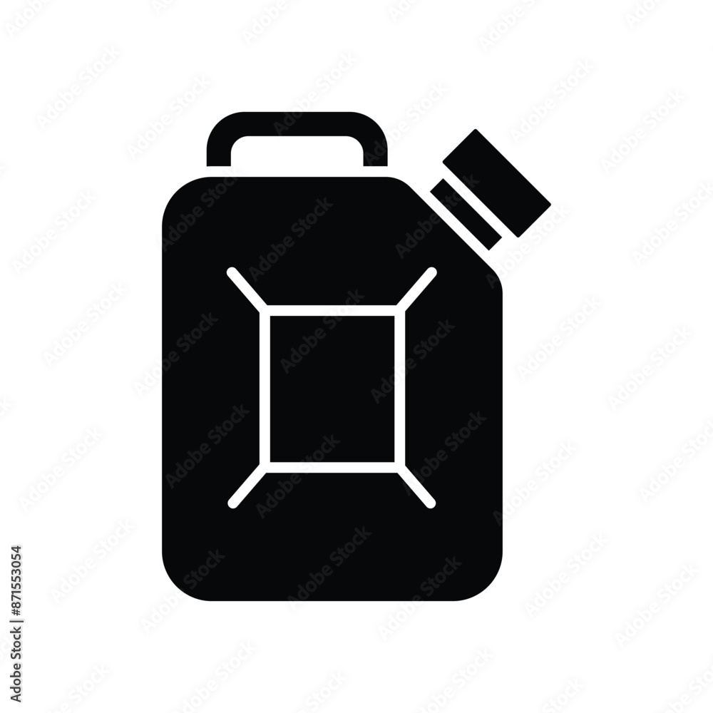 jerrycan icon vector design template simple and clean jerrycan icon vector design template simple and clean