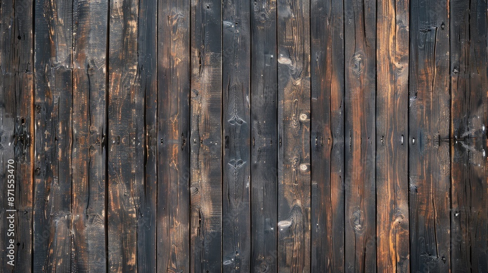 Rustic wooden wall background from a historic village Rustic wooden wall background from a historic village