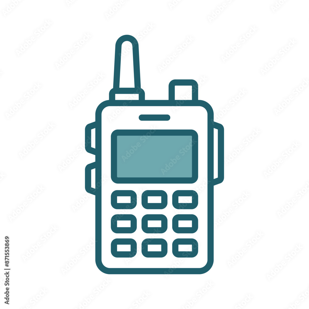 walkie talkie icon vector design template simple and clean walkie talkie icon vector design template simple and clean