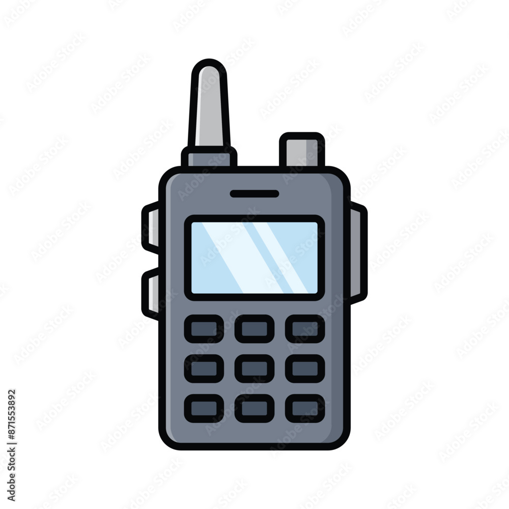 walkie talkie icon vector design template simple and clean walkie talkie icon vector design template simple and clean