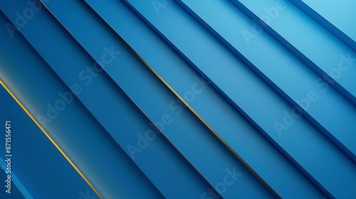 This image captures a close-up of a geometric blue pattern with shades creating a sense of depth and texture