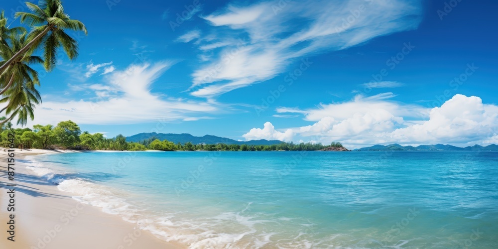 Obraz premium Tropical Beach Paradise