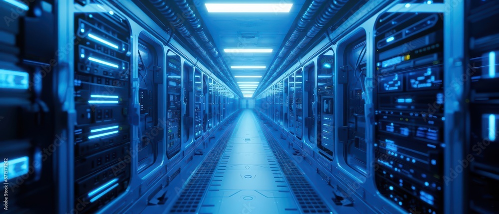 A hightech space station where medical professionals use holographic technology to simulate and study explosions in space