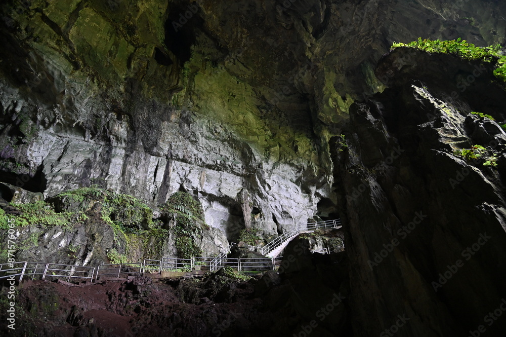 The Fairy Cave and Wind Cave of Bau, Sarawak, Borneo, Malaysia The Fairy Cave and Wind Cave of Bau, Sarawak, Borneo, Malaysia