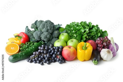A variety of vegetables arranged in a basket on top of a table © Alexei