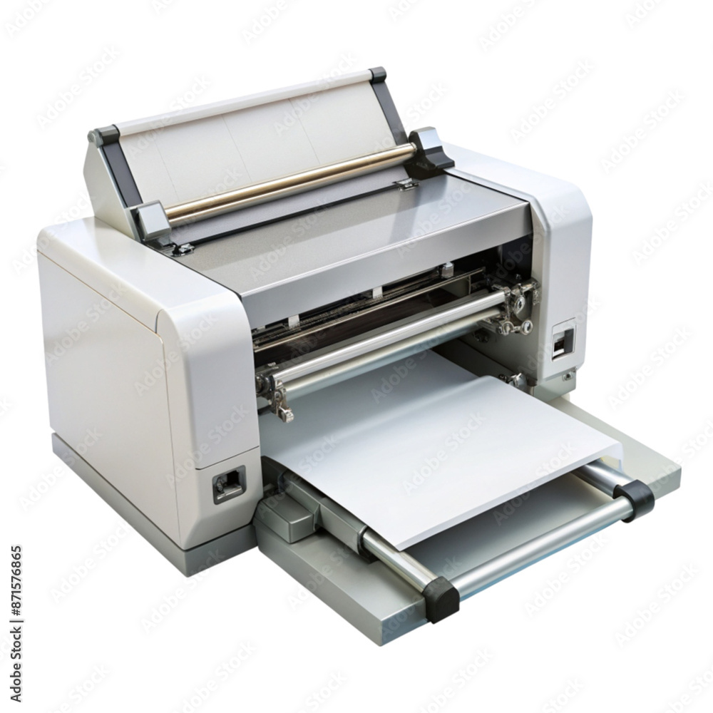 Little printing machine isolated PNG Little printing machine isolated PNG