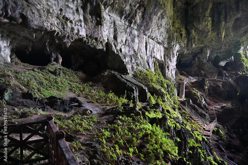 The Fairy Cave and Wind Cave of Bau, Sarawak, Borneo, Malaysia The Fairy Cave and Wind Cave of Bau, Sarawak, Borneo, Malaysia
