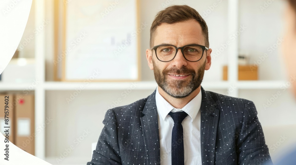 Mentor advising a young professional in a modern office, mentorship, career guidance and development Mentor advising a young professional in a modern office, mentorship, career guidance and development