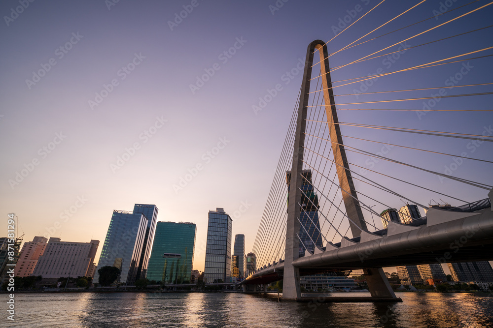 Ba Son Bridge in Ho Chi Minh City centre, Viet Nam Ba Son Bridge in Ho Chi Minh City centre, Viet Nam