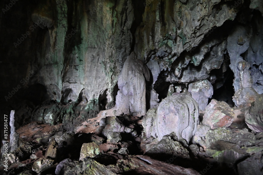 The Fairy Cave and Wind Cave of Bau, Sarawak, Borneo, Malaysia The Fairy Cave and Wind Cave of Bau, Sarawak, Borneo, Malaysia