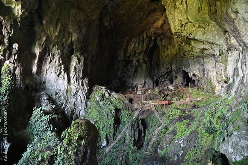 The Fairy Cave and Wind Cave of Bau, Sarawak, Borneo, Malaysia photo