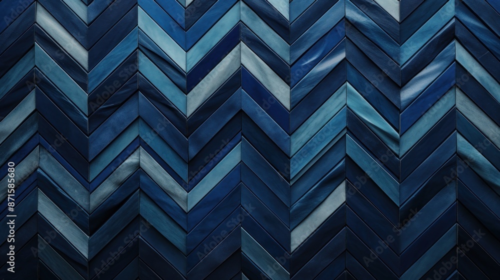 chevron pattern, blue and white chevron pattern, blue and white