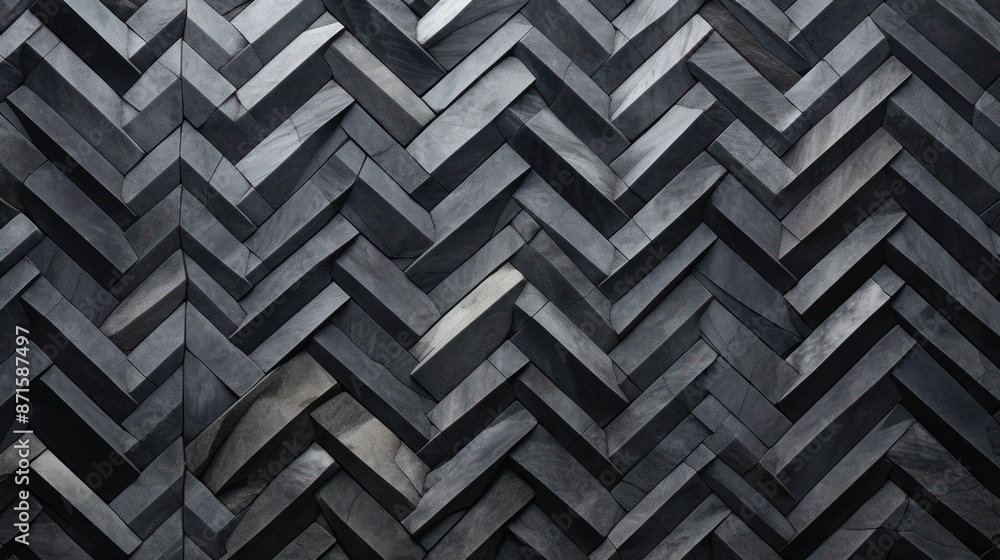 chevron pattern, grey chevron pattern, grey