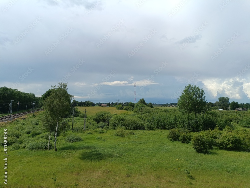 Field in somewhere. Countryside. Open field. Summertime. Unusual. Field in somewhere. Countryside. Open field. Summertime. Unusual.