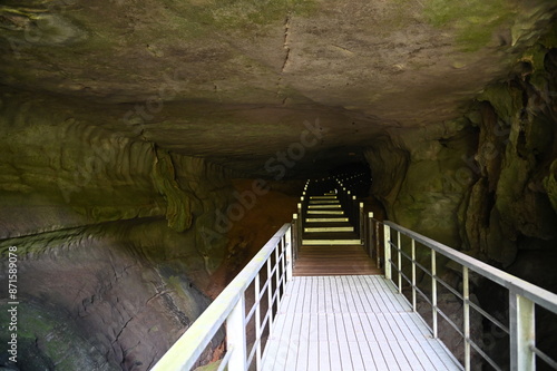 The Fairy Cave and Wind Cave of Bau, Sarawak, Borneo, Malaysia photo