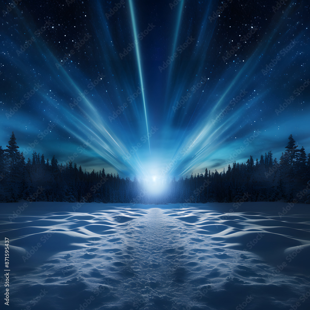 Aurora lights running past a snowy mountain, fresh, cold, minty, northern lights, magical nature concept Aurora lights running past a snowy mountain, fresh, cold, minty, northern lights, magical nature concept